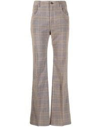 McQ - High-Waisted Flared Pants - Lyst