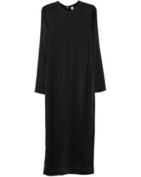 TOTEME - Robe En Satin À Coupe Longue - Lyst