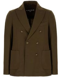 Circolo 1901 - Double-Breasted Blazer - Lyst
