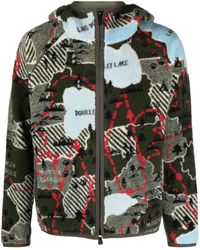 3 MONCLER GRENOBLE - Graphic-print Zip-up Hooded Jacket - Lyst