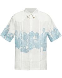 Givenchy - Hemd Mit Grafischem Print - Lyst