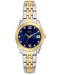 Fossil - Montre Scarlette 33 Mm - Lyst
