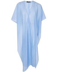 DR. HOPE - Sheer Asymmetric-Hem Cape - Lyst