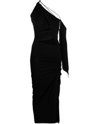 MANURI - One-shoulder Cut-out Midi Dress - Lyst