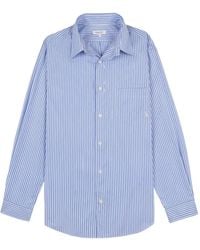 Sporty & Rich - Src Striped Pocket Shirt - Lyst