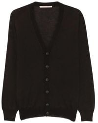 hindustrie - V-Neck Button-Up Cardigan - Lyst