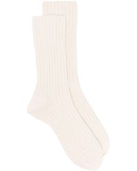 The Row - Ribbed-knit Ankle Socks - Lyst
