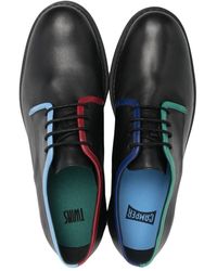 Camper Zapatos oxfords Mil Twins - Negro