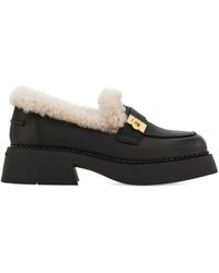 Ferragamo - Loafers With Hug Buckle Detail - Lyst