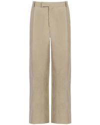 Ferragamo - Relaxed Tailored Trousers - Lyst
