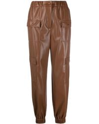 MSGM - High-Waisted Pocket-Detail Trousers - Lyst