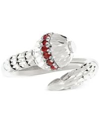 Officina Bernardi - 18Kt Ophidia Ruby Ring - Lyst