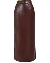 ROWEN ROSE - Belted Skirt - Lyst