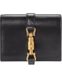 Gucci GG Supreme 1961 Jackie Card Case Wallet (SHF-Roet5l) – LuxeDH