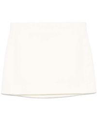 Wardrobe NYC - Column Mini Skirt - Lyst