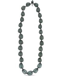 Emporio Armani - Beaded Necklace - Lyst