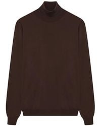 Lardini - Wool Turtleneck Sweater - Lyst