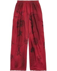 Balenciaga - Tattoo-print Track Pants - Lyst