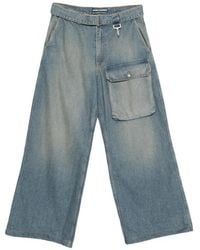 Reese Cooper - Patch-Pocket Belted Trousers - Lyst