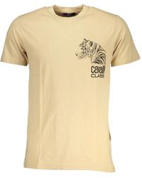 Roberto Cavalli - T-Shirt À Imprimé Tête De Tigre - Lyst