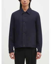 Paul Smith - Button-Fastening Wool Shirt Jacket - Lyst