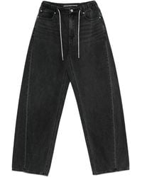 Alexander Wang - Logo-Patch Jeans - Lyst