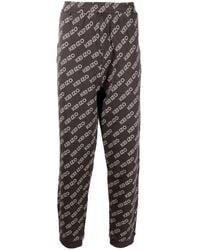KENZO - Monogram Sweat Pants - Lyst