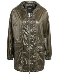Herno - Laminar Hooded Coat - Lyst