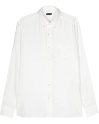 Tom Ford - Popeline Overhemd - Lyst