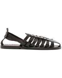 Collection Privée - Cage-Style Leather Sandals - Lyst