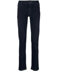 Sartoria Tramarossa - Leonardo Mid-Rise Straight-Leg Jeans - Lyst