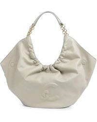 Coccinelle - Sac Cabas En Cuir À Fronces - Lyst