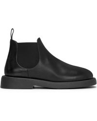 Marsèll - Gommello Leather Ankle Boots - Lyst