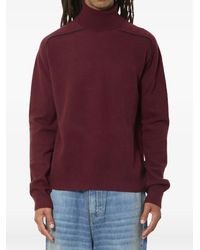 Maison Margiela - Virgin Wool Turtleneck Sweater Long Sleeves - Lyst