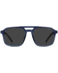 HUGO - Geometric Sunglasses - Lyst
