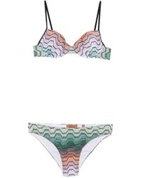 Missoni - Zigzag-Knit Bikini - Lyst