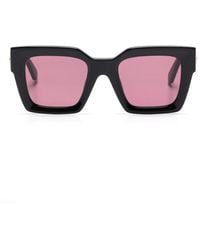 Off-White c/o Virgil Abloh - Lunettes De Soleil Jackson À Monture Carrée - Lyst