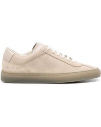 Common Projects - Stamped-numbers Suede Sneakers - Lyst