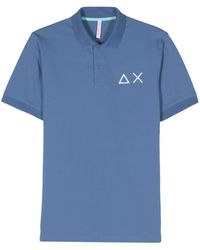 Sun 68 - Ax Piqué Polo Shirt - Lyst