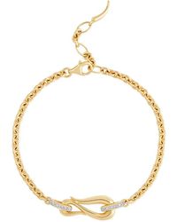 Dinny Hall - 9K Recycled Toro Diamond Bracelet - Lyst