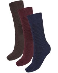 Wolford - Ribbed Socks (Set Of Three) - Lyst