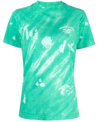 Sporty & Rich - Tie-dye Print Cotton T-shirt - Lyst