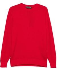 FILIPPO DE LAURENTIIS - Crew Neck Long-Sleeve Sweater - Lyst
