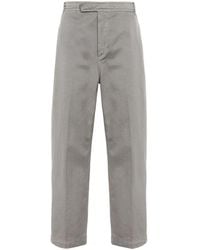 Thom Browne - Cotton Twill Utility Trousers - Lyst