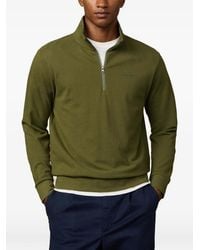 Hackett - Piqué Trui Met Rits - Lyst