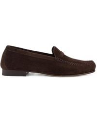 Malone Souliers - Knightsbridge Suede Loafers - Lyst