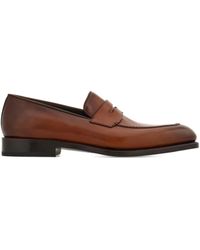 Ferragamo - Tramezza Penny Loafers - Lyst