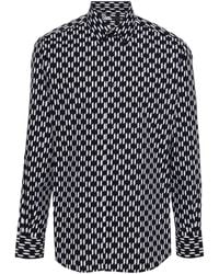 Karl Lagerfeld - オールオーバーロゴ シャツ - Lyst