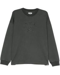 SPORT b. by agnès b. - Logo-Embroidered Long-Sleeve T-Shirt - Lyst