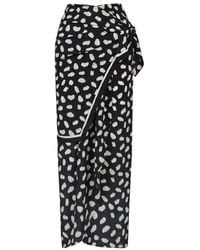 Johanna Ortiz - Falda midi Captivation estampada - Lyst